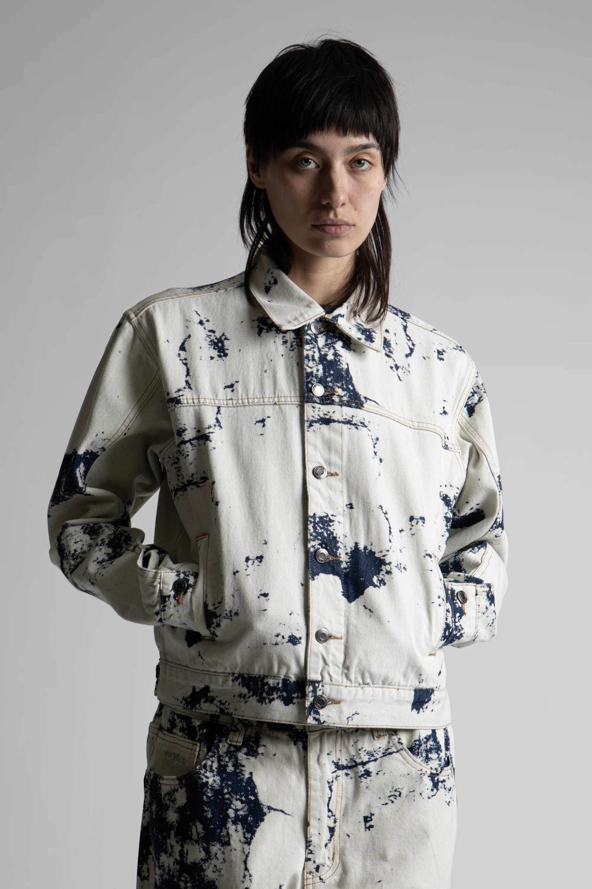 Trucker Jacket Bleached - Image 6