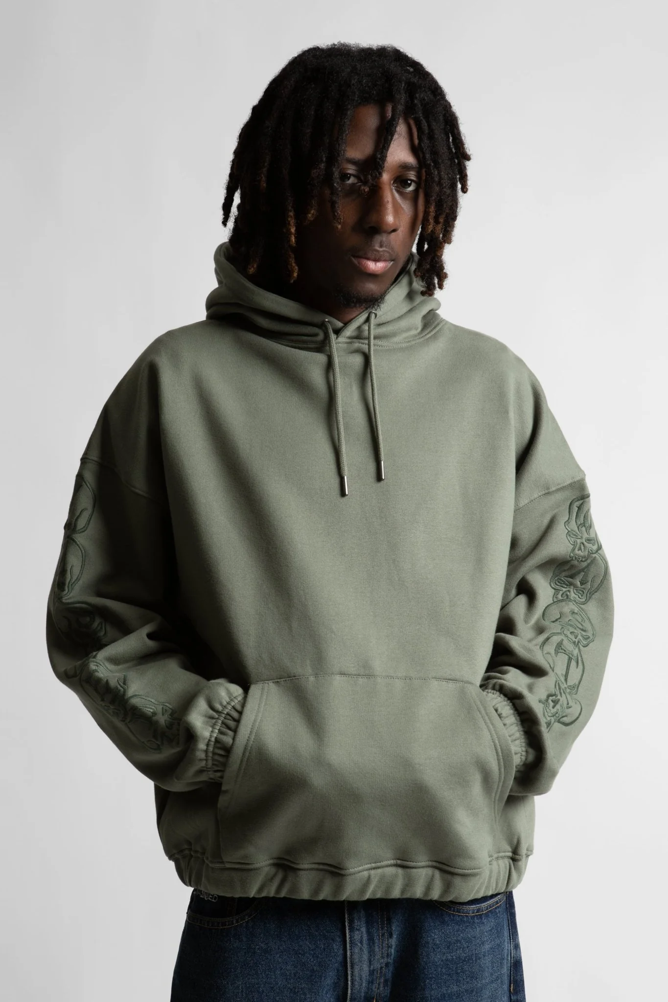 Hoodie Boxy Bury - Image 3
