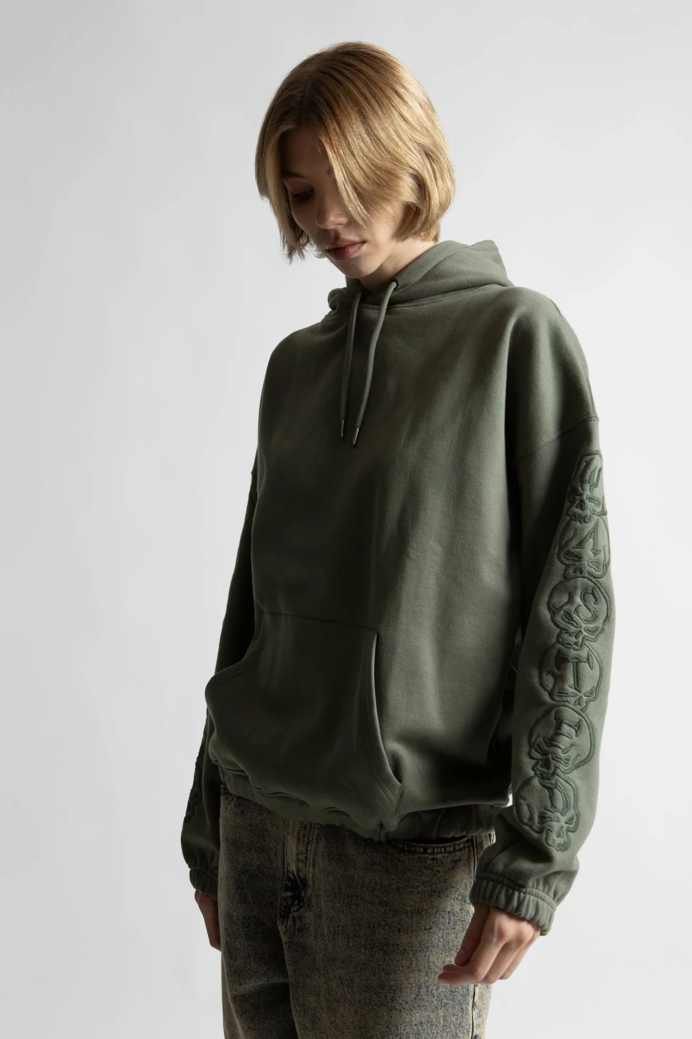 Hoodie Boxy Bury - Image 4