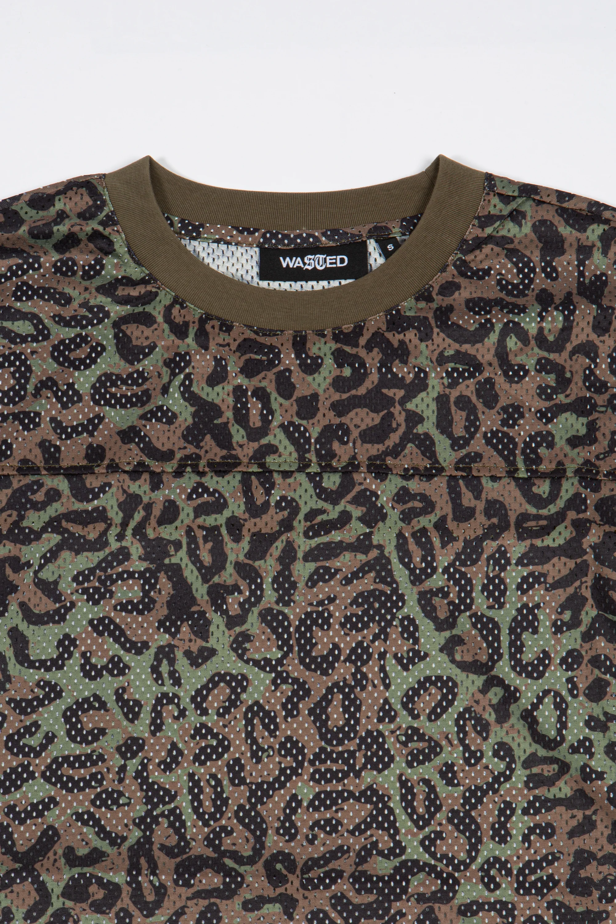 T-Shirt Mesh Boxy Cheetah - Image 3
