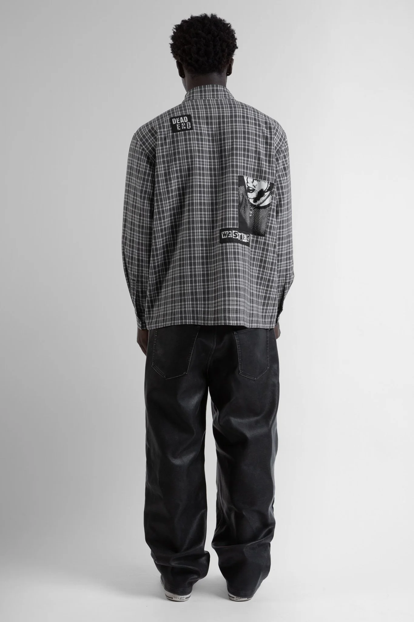 Pantalon Manc Faux Leather - Image 4