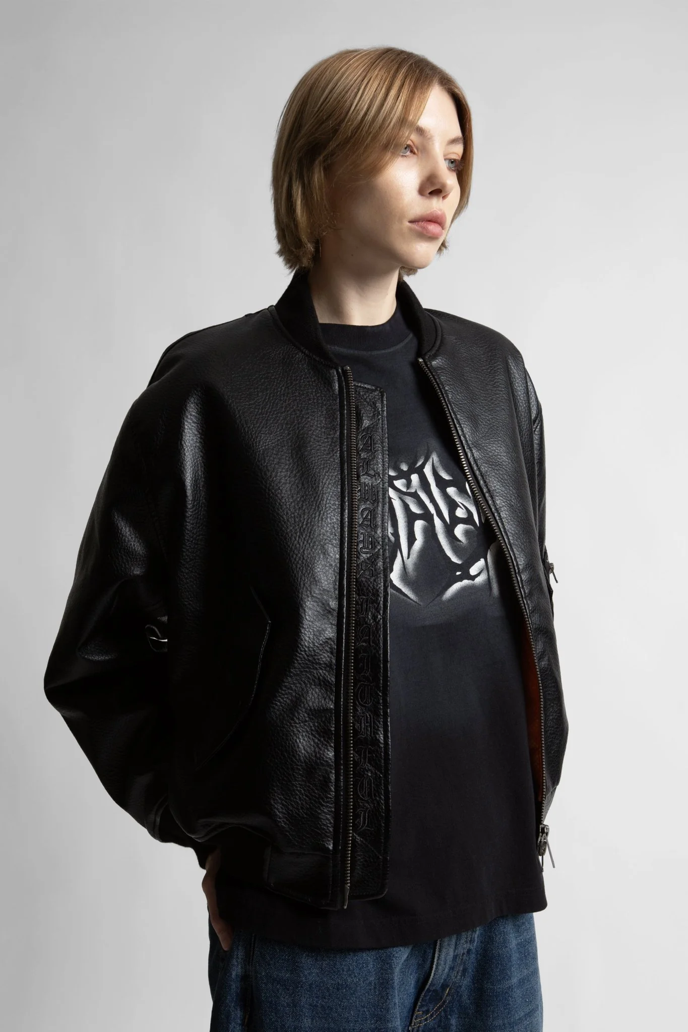 Bombers Kingdom Faux Leather - Image 8