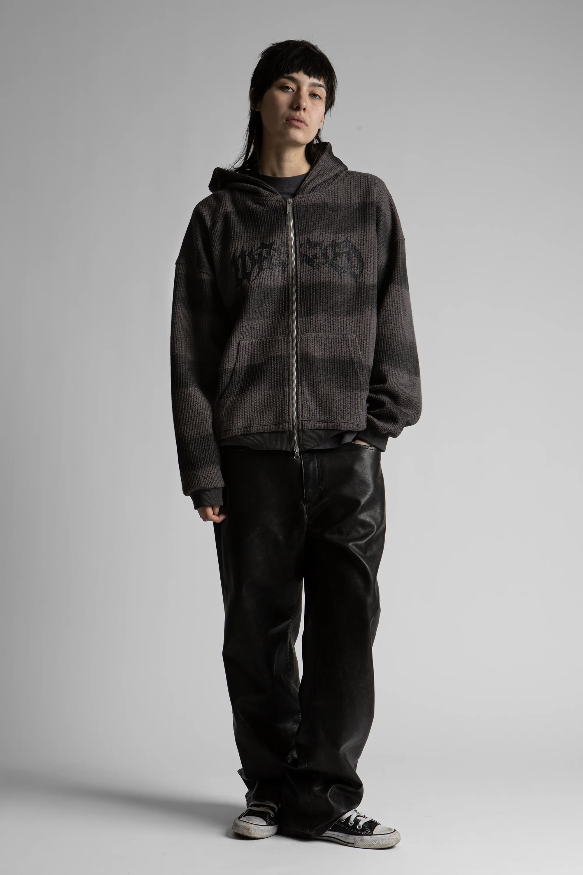 Hoodie Zip Knit Nevermind - Image 6