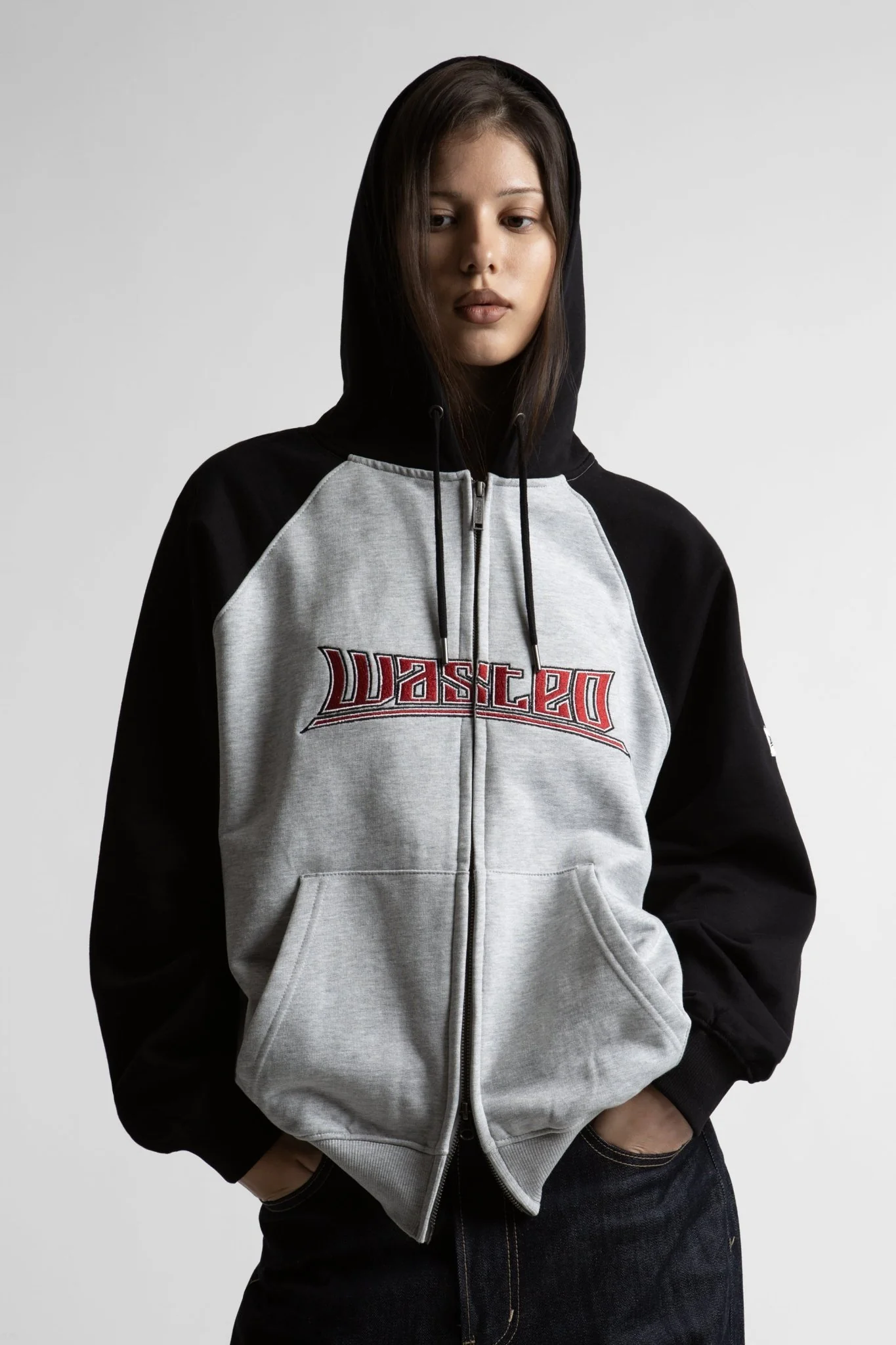 Hoodie Zip Boxy Pusher - Image 3