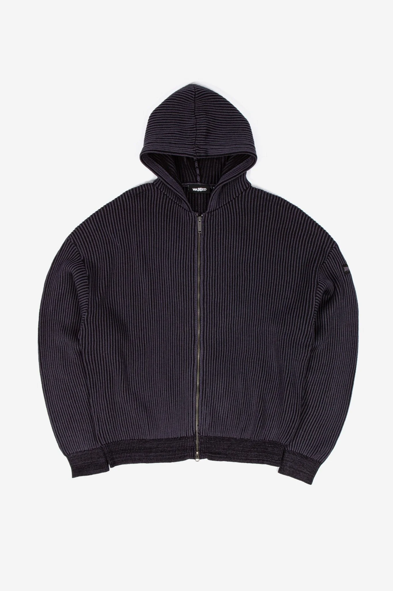 Hoodie Zip Knit Pusher