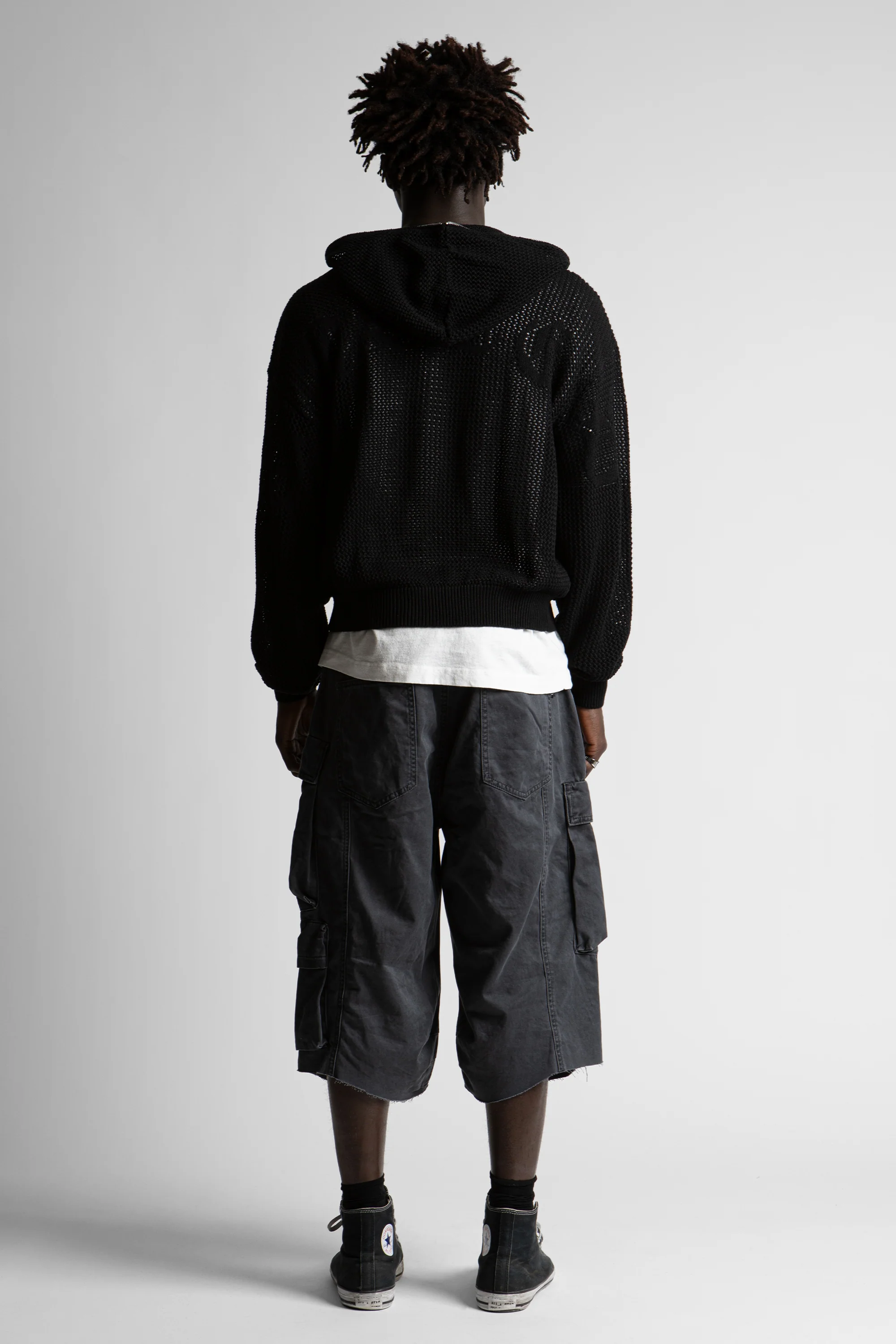 Hoodie Zip Knit Loose Realm - Image 6