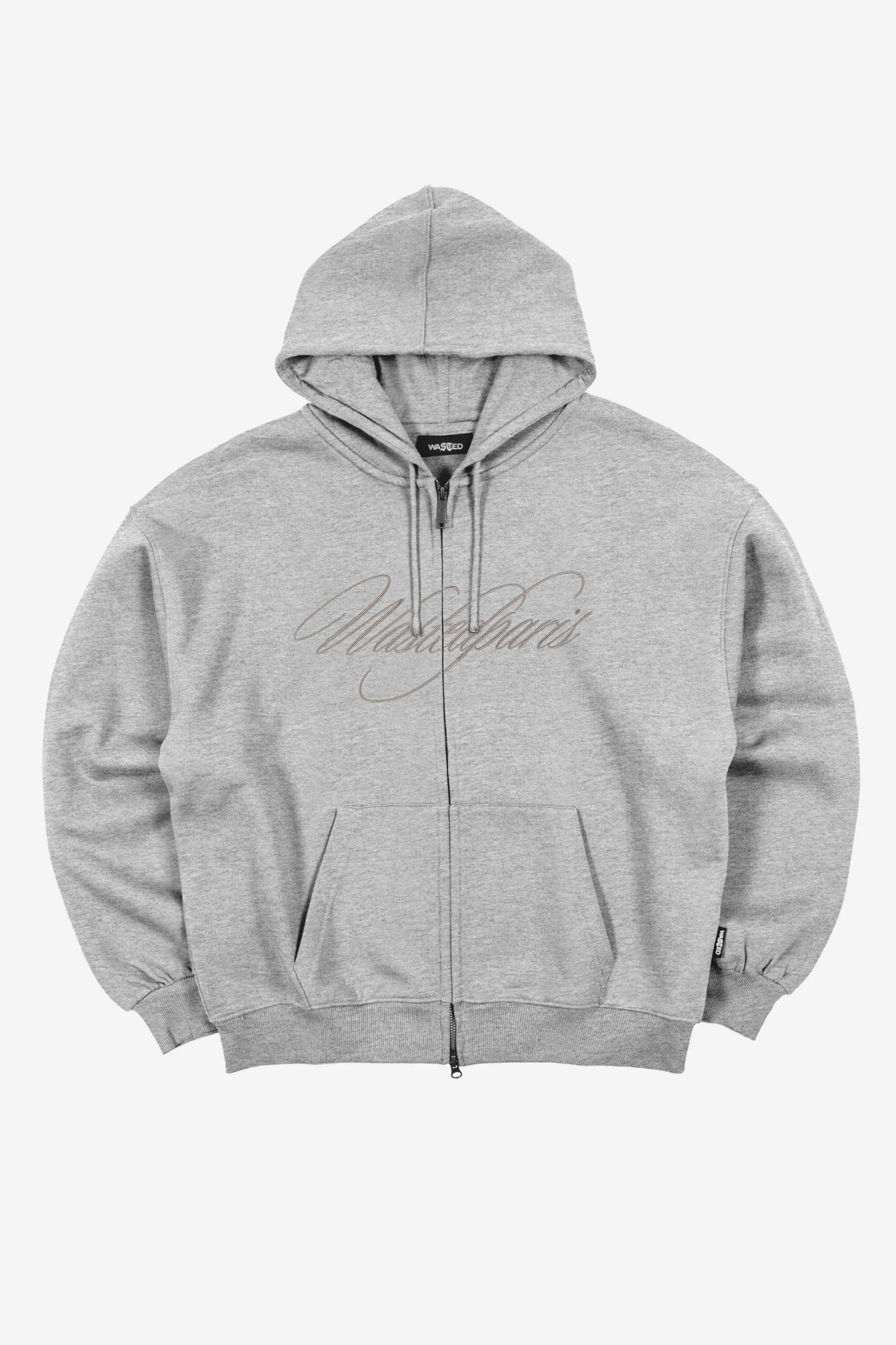 Hoodie Zip Boxy Script