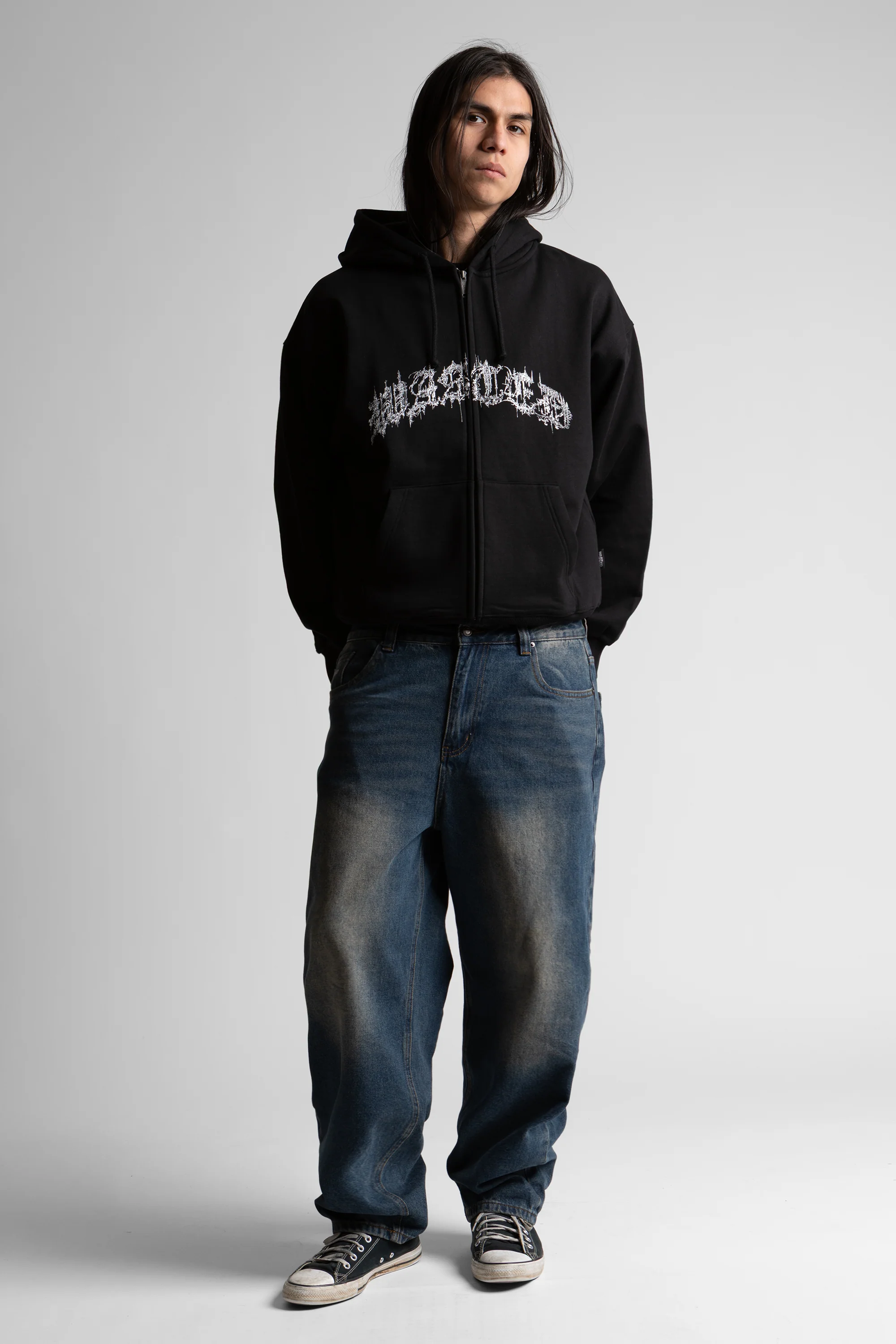 Hoodie Zip Boxy Shield - Image 2