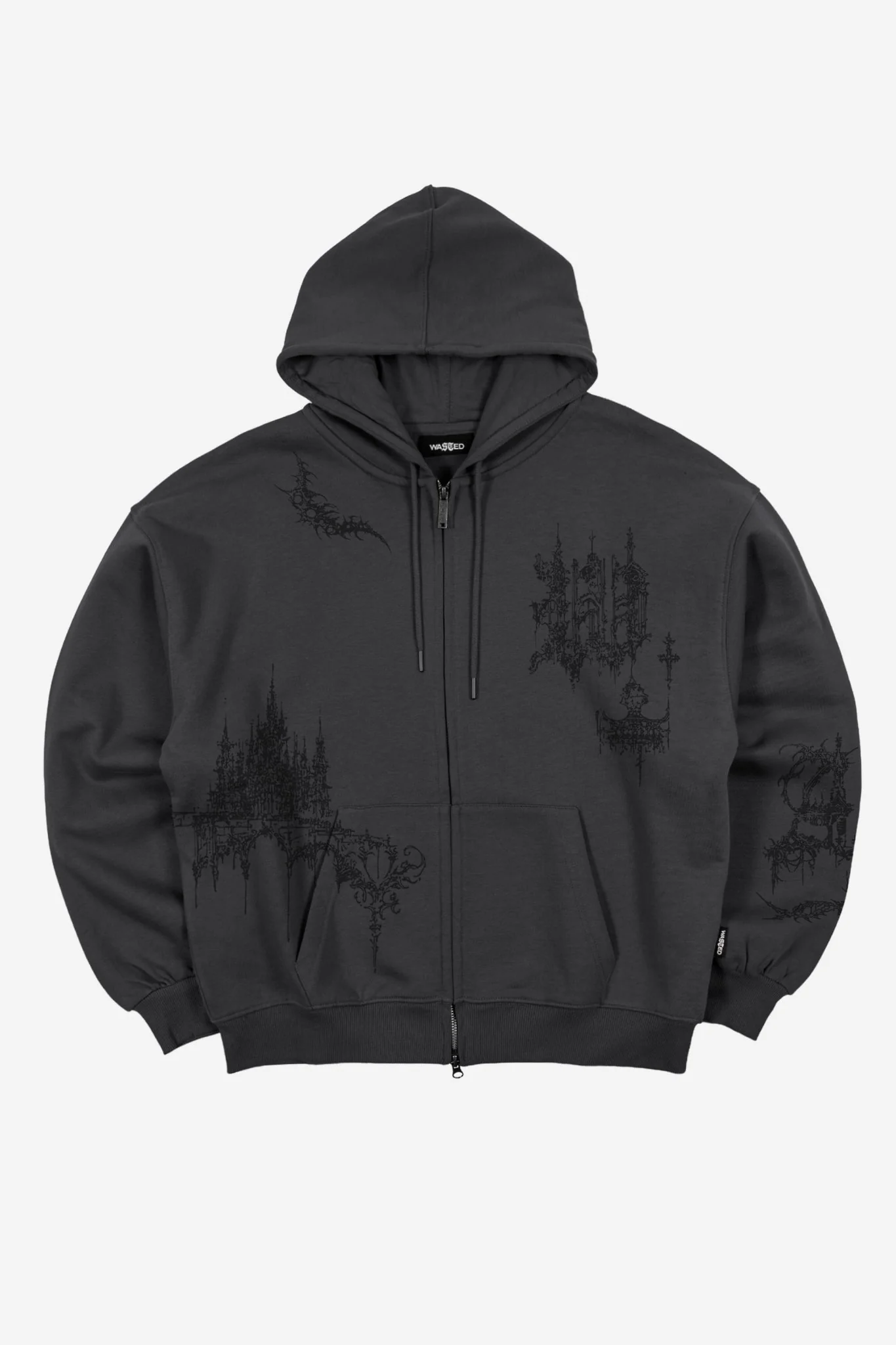 Hoodie Zip Boxy Stronghold