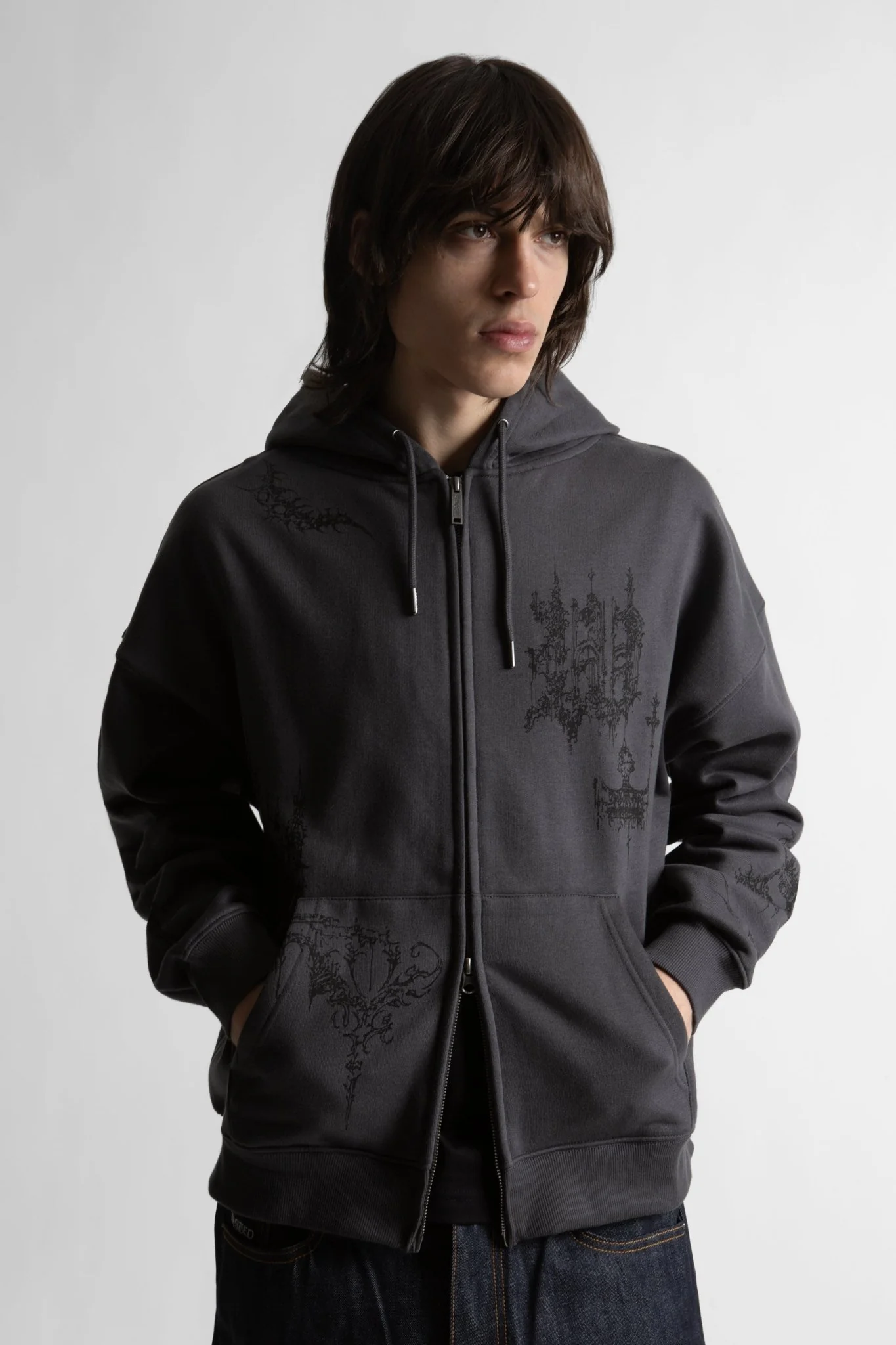Hoodie Zip Boxy Stronghold - Image 4