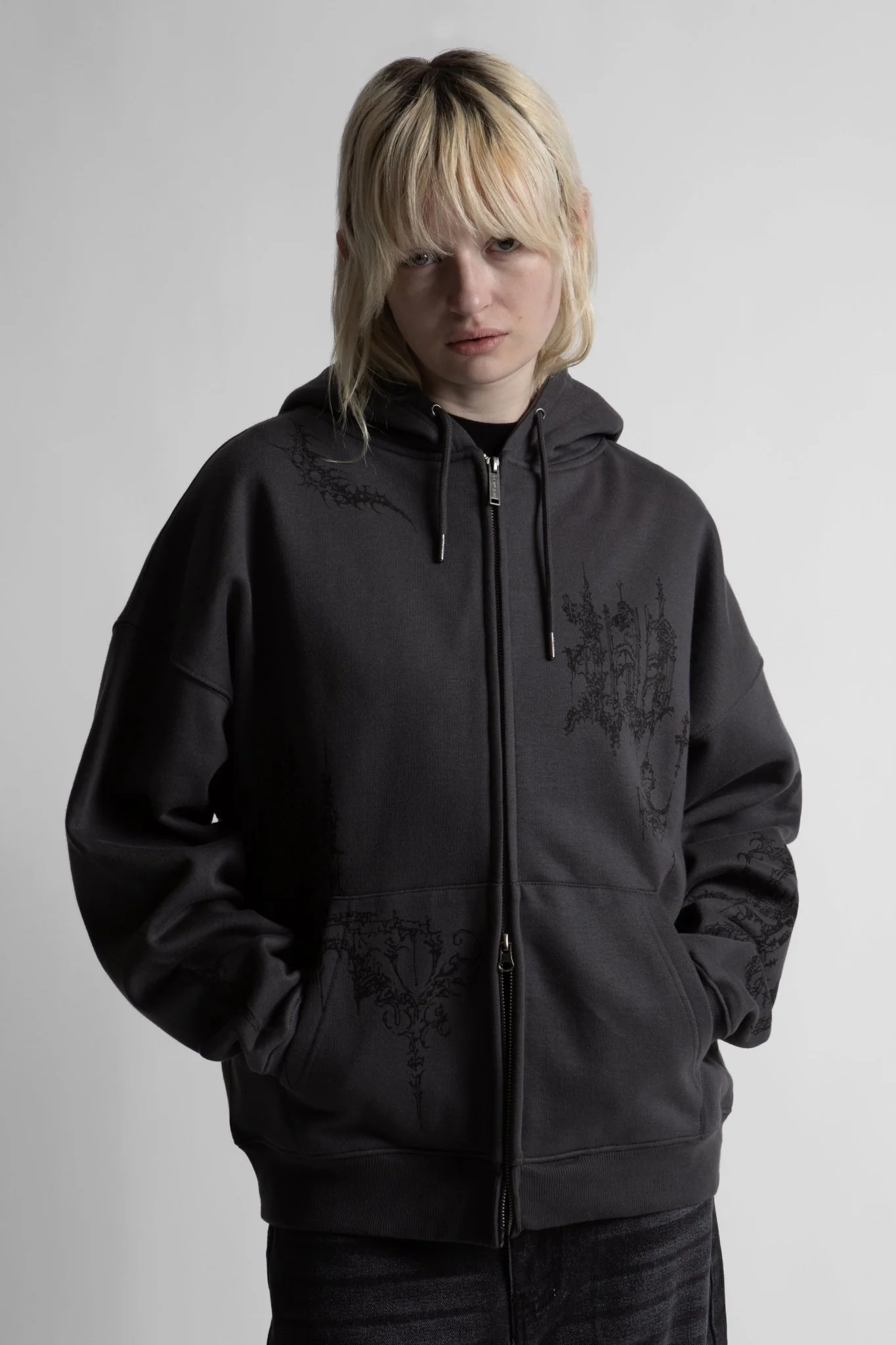 Hoodie Zip Boxy Stronghold - Image 6