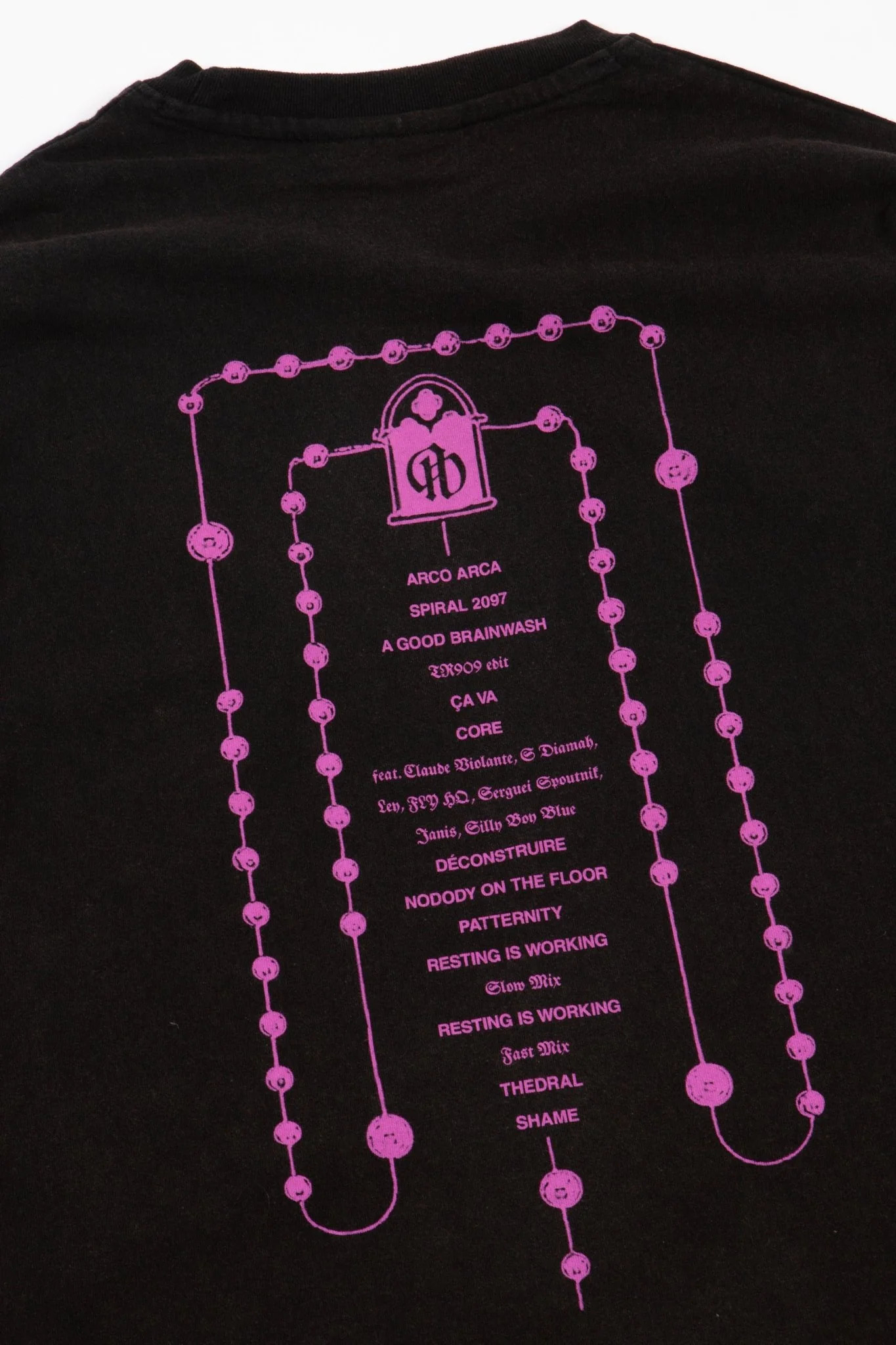 T-Shirt Manches Longues Apollo Noir - Image 3