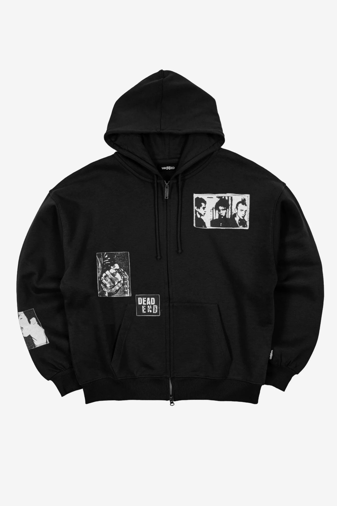Hoodie Zip Taunt Boxy