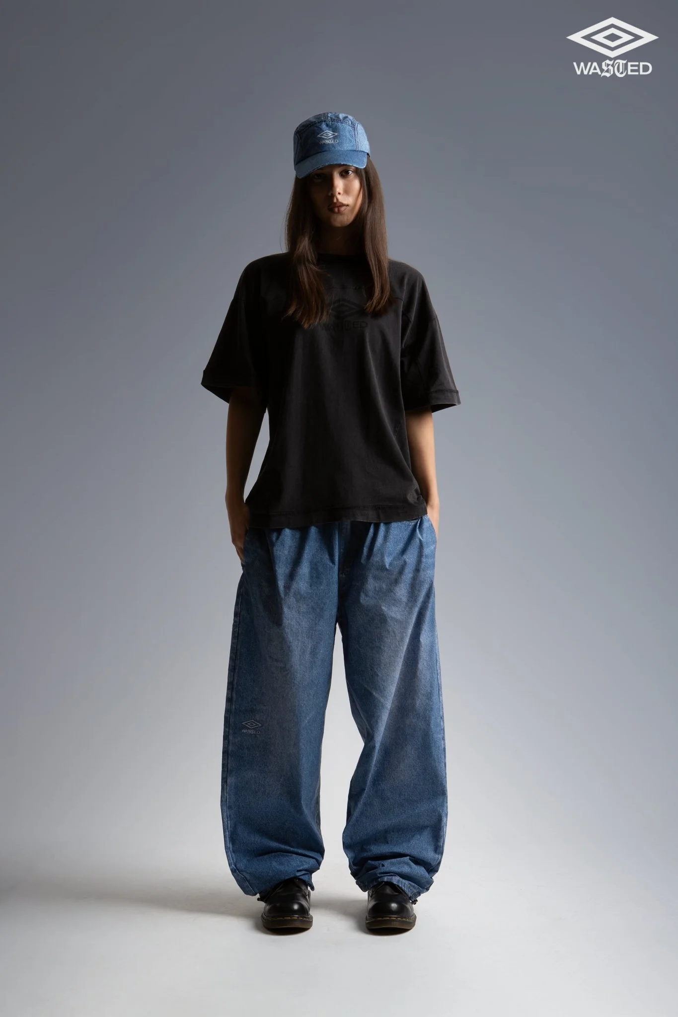 Overpant Trompe l'Oeil Wasted x Umbro - Image 2