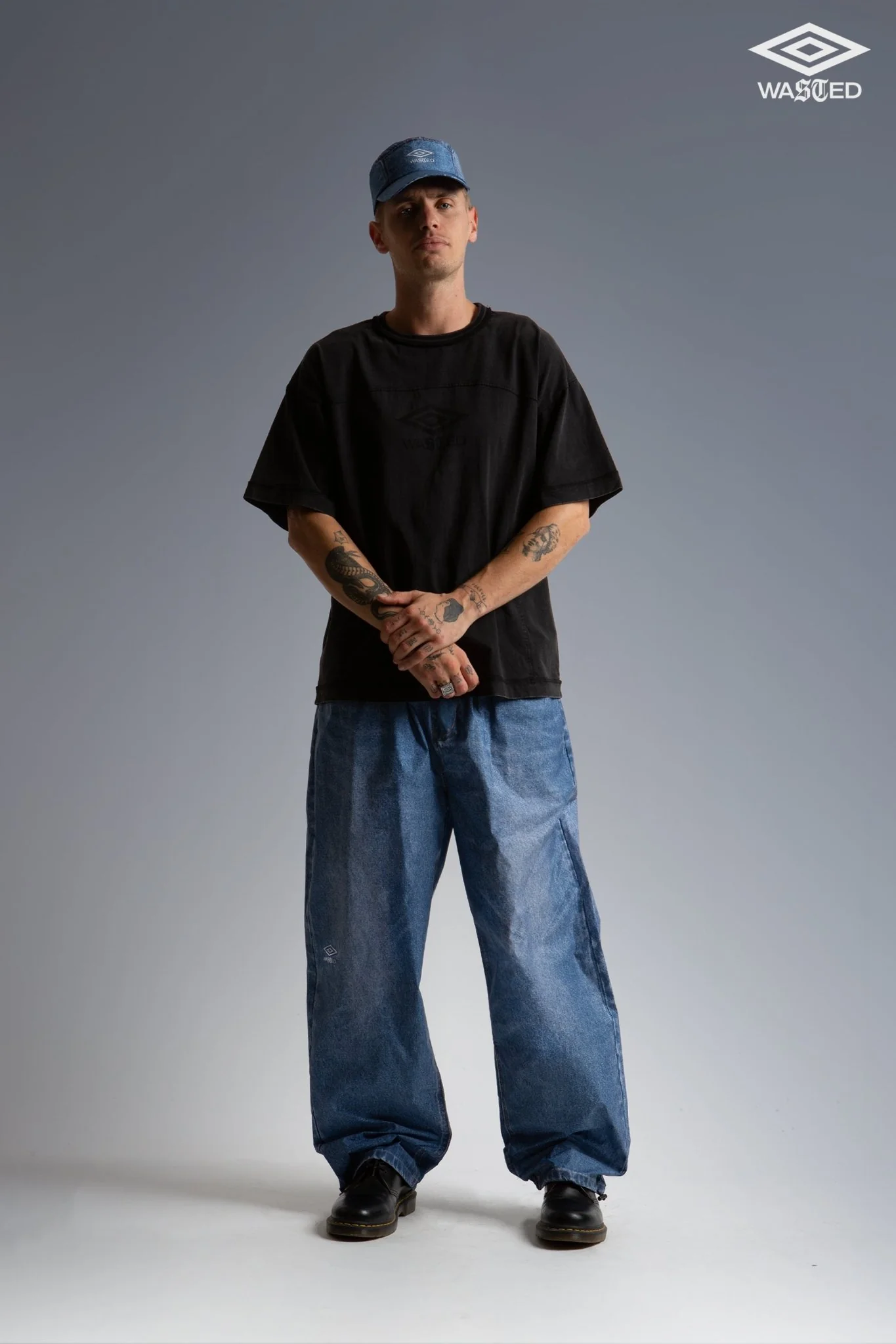Overpant Trompe l'Oeil Wasted x Umbro - Image 4